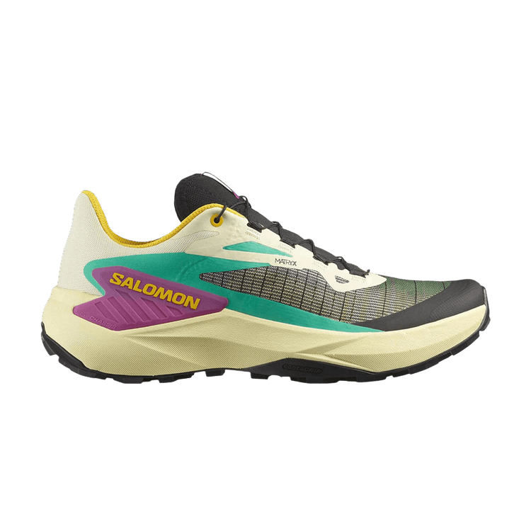 Salomon Genesis 'Transparent Yellow Willowherb' — Transparent Yellow/Black/Willowherb