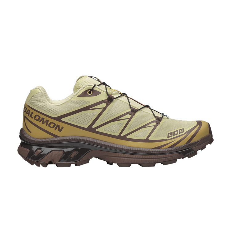 Salomon XT-6 'Dusty Yellow French Roast' — Dusty Yellow/French Roast/Antique Gold