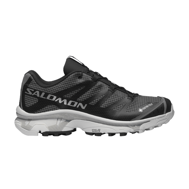 Salomon XT-4 GORE-TEX Black Lunar Rock' — Black/Black/Lunar Rock