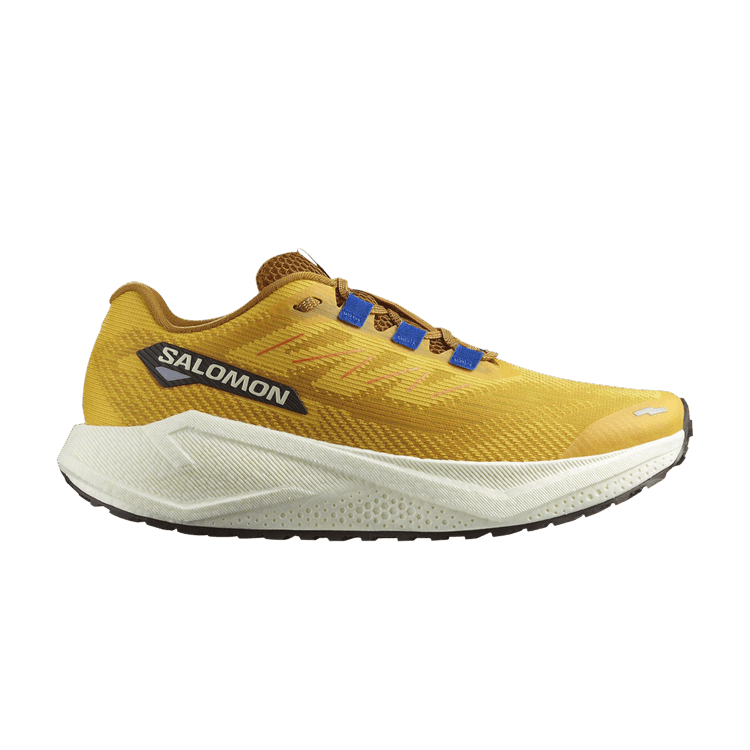 Salomon Aero Blaze 3 GRVL 'Spicy Mustard' — Spicy Mustard/Vanilla Ice/Nautical Blue