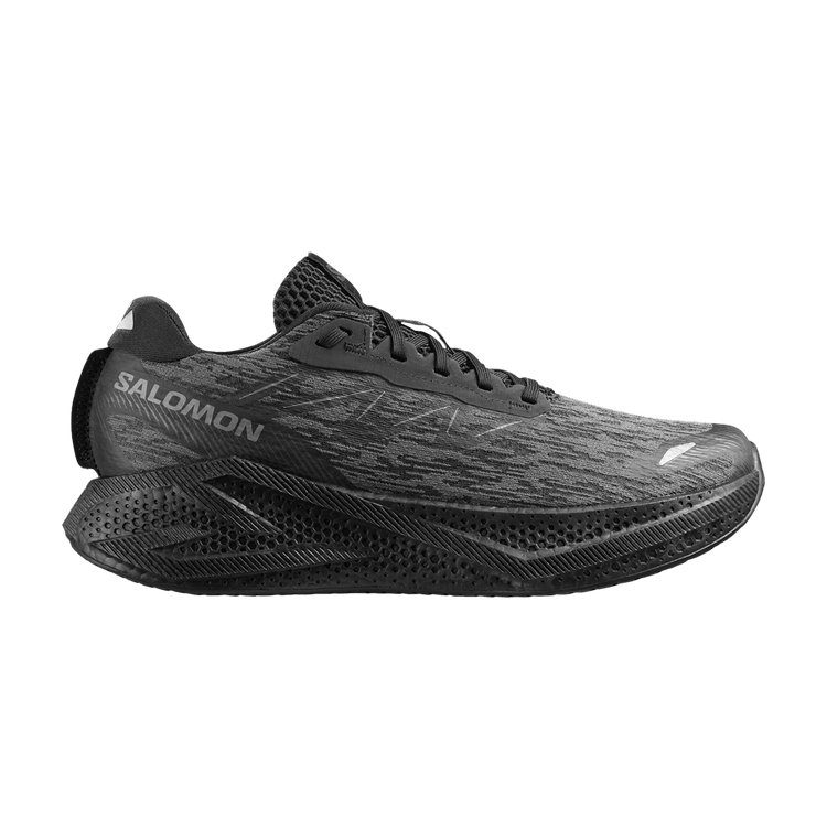 Salomon Aero Glide 4 'Black Asphalt' — Black / Black / Asphalt