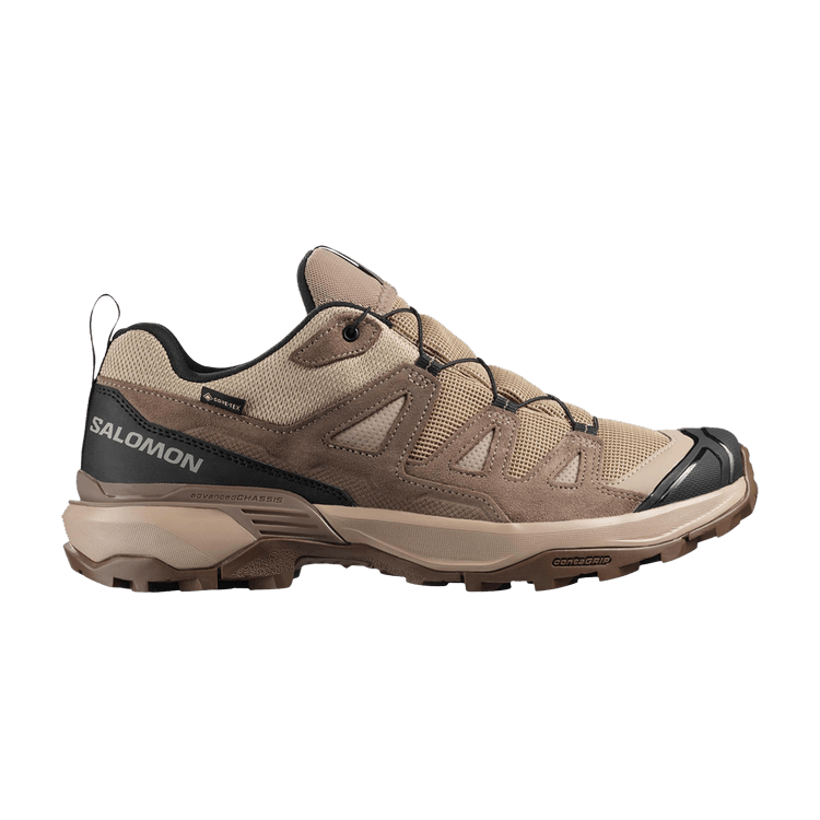 Salomon X Ultra 360 Leather GORE-TEX 'Desert Tan' — Desert Tan / Walnut / Dark Earth