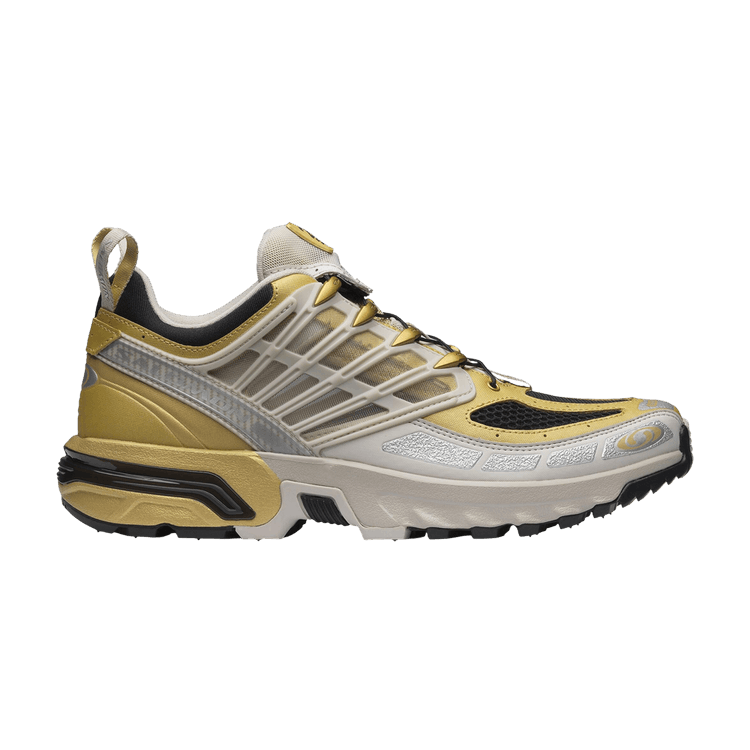Salomon ACS Pro '20 Year anniversary - Golden Archive' — Rich Gold Old/Silver Cloud