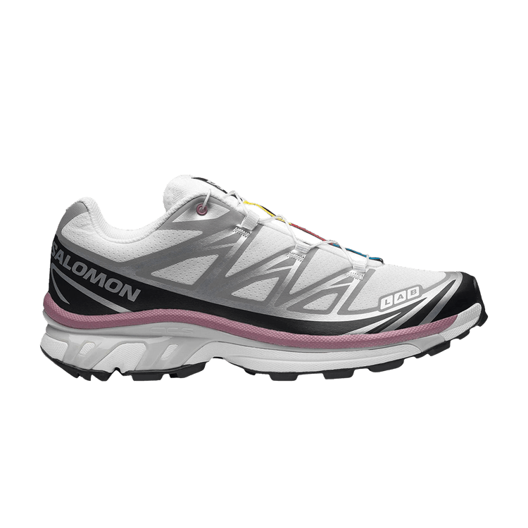 Salomon XT-6 'White Orchid' — White/Black/Dusky Orchid