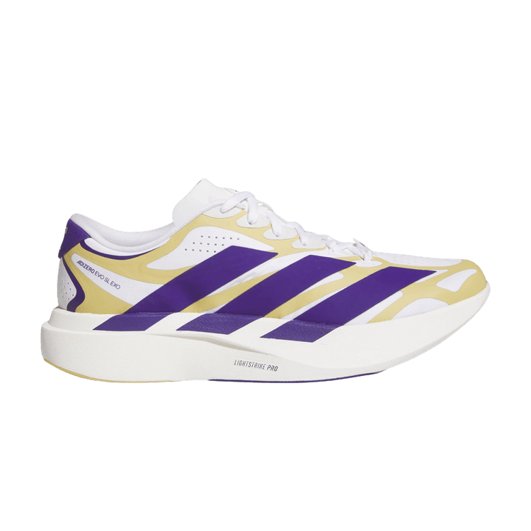 adidas Adizero Evo SL Exo 'University Of Washington' — Cloud White / Team College Purple / Team Sand