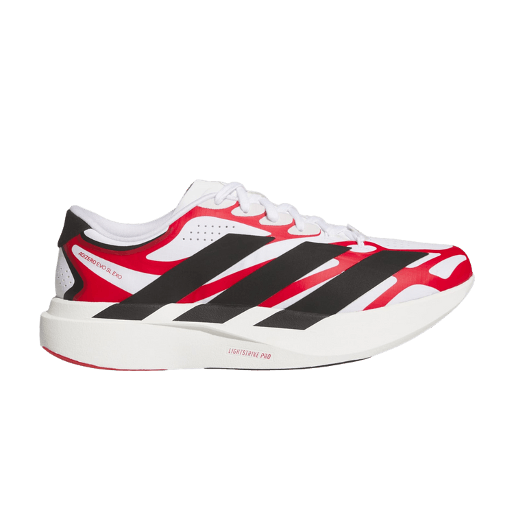 adidas Adizero Evo SL Exo 'Texas Tech Red Raiders' — Cloud White / Core Black / Team Power Red