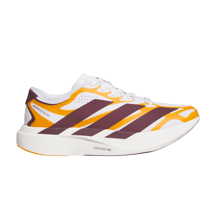 adidas Adizero Evo SL Exo 'Arizona State Sun Devils' — Cloud White / Team Maroon / Team Colleg Gold