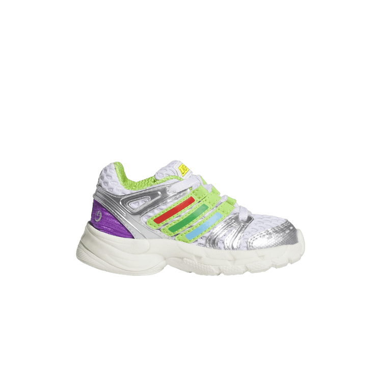 Toy Story x adidas Adistar Control 5 Toddler 'Buzz Lightyear' — Solar Slime/Ftwr White/Silver Mtlc