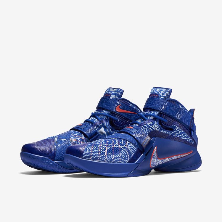 Nike LeBron Soldier 9 LE 'Freegums - Game Royal' — Game Royal/Bright Crimson/White