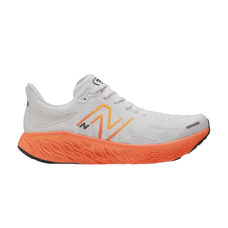 New Balance Fresh Foam X 1080v12 'White Neon Dragonfly' — White/Neon Dragonfly/Hot Marigold