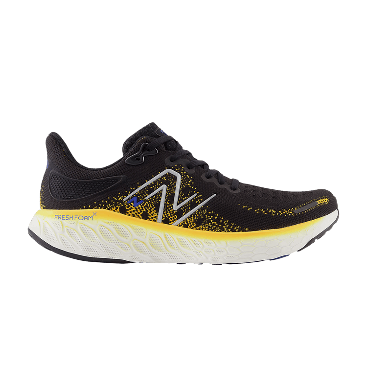 New Balance Fresh Foam X 1080v12 'Black Hot Marigold' — Black/Hot Marigold