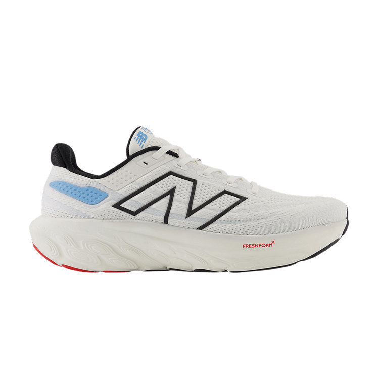 New Balance Fresh Foam X 1080v13 4E Wide 'White Coastal Blue' — White/Black/Coastal Blue