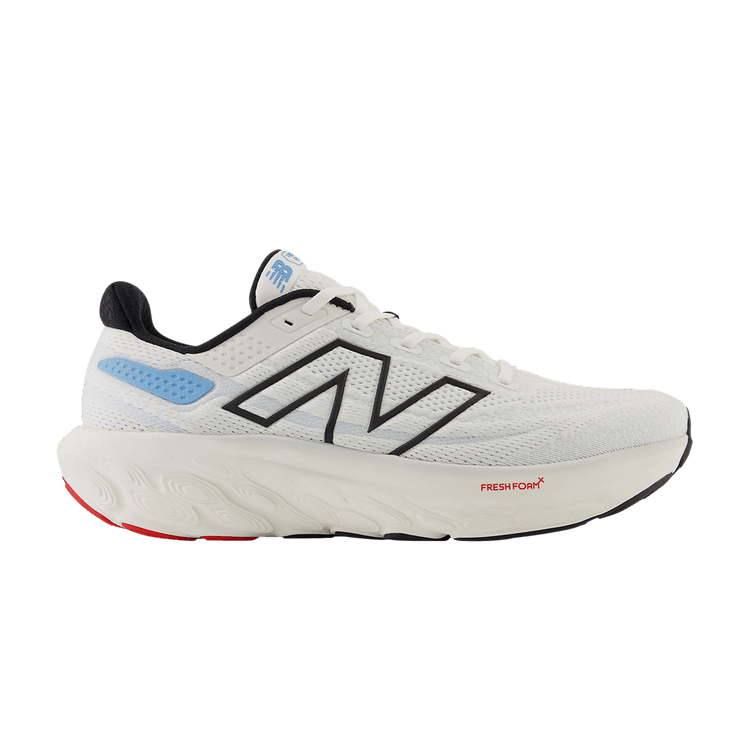 New Balance Fresh Foam X 1080v13 B Narrow 'White Coastal Blue' — White/Black/Coastal Blue