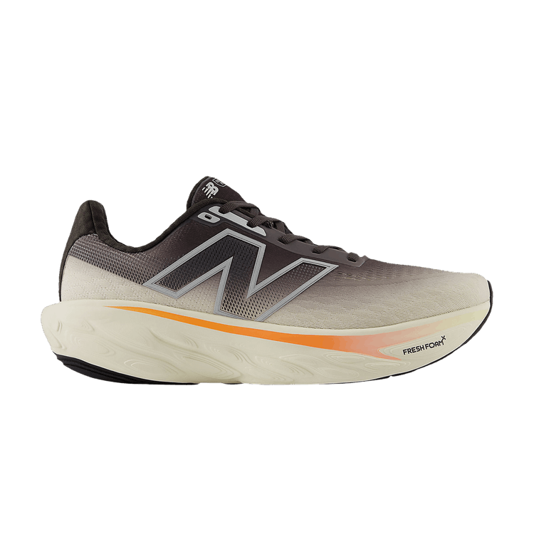 New Balance Fresh Foam X 1080v14 B Narrow 'Black Cement Hot Mango' — Black Cement/Angora/Hot Mango