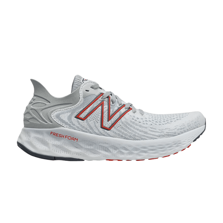New Balance Fresh Foam 1080v11 B Wide 'White Ghost Pepper' — White/Ghost Pepper