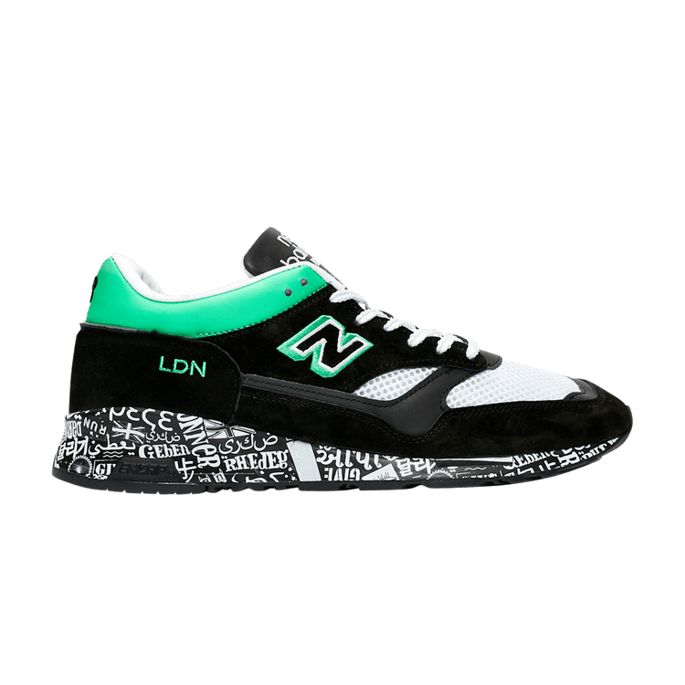 New Balance 1500 Made In England 'London Marathon' — Black/White/Green