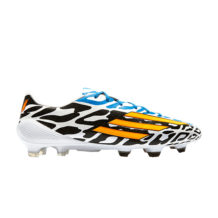 Adidas Messi Adizero F50 TRX FG 'World Cup Battle Pack' — Cloud White/Solid Gold/Core Black