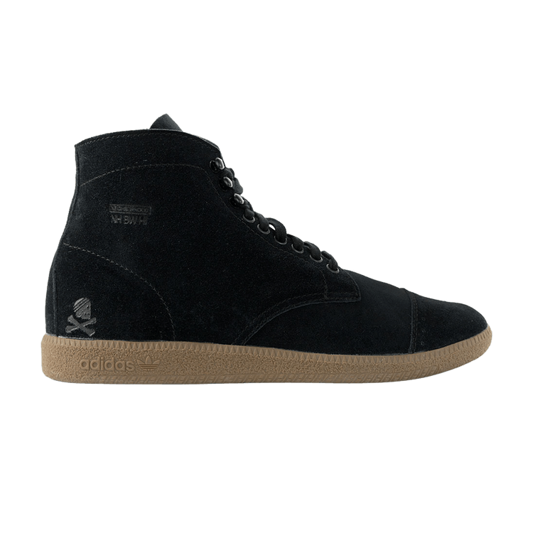 Neighborhood x adidas BW Hi 'Black Gum' — Black/Black/Gum