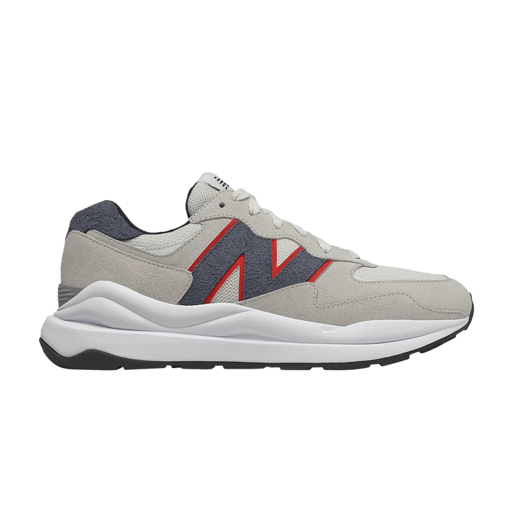 New Balance 57/40 4E Wide 'White Navy' — White/Navy