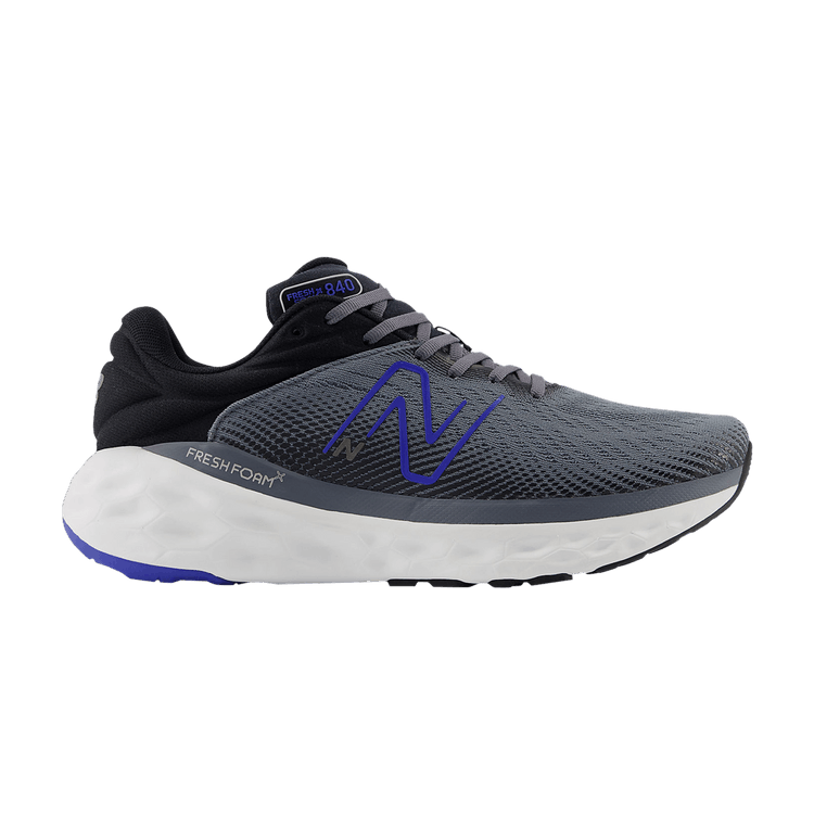 New Balance Fresh Foam X 840v1 4E Wide 'Castlerock Marine Blue' — Castlerock/Marine Blue/Black