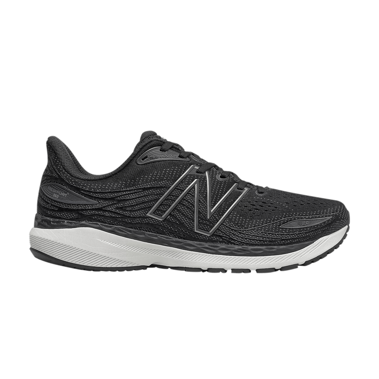 New Balance Fresh Foam X 860v12 2E Wide 'Black White' — Black/White