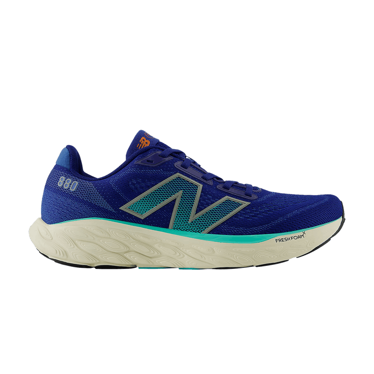 New Balance Fresh Foam X 880v14 2E Wide 'Inkwell Cyber Jade' — Inkwell/Cyber Jade/Dark Silver Metallic