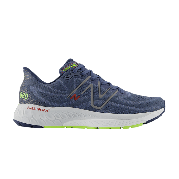 New Balance Fresh Foam X 880v13 2E Wide 'Vintage Indigo' — Vintage Indigo/Mercury Blue