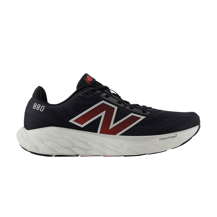New Balance Fresh Foam X 880v14 'Black Neo Flame' — Black/Silver Metallic/Neo Flame