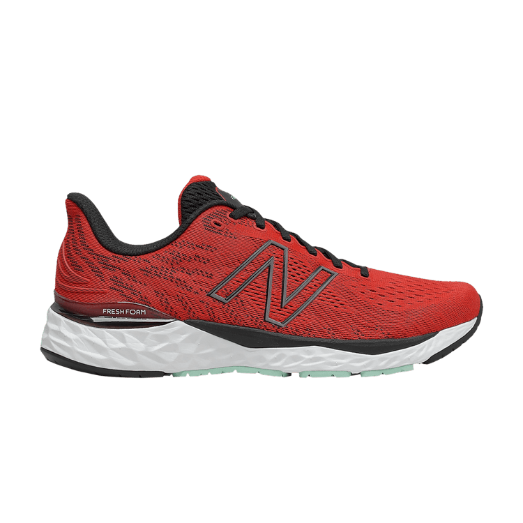 New Balance Fresh Foam 880v11 2E Wide 'Velocity Red' — Velocity Red/Black