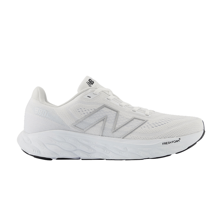 New Balance Fresh Foam X 880v14 B Narrow 'White Silver Metallic' — White/Silver Metallic/Quartz Grey
