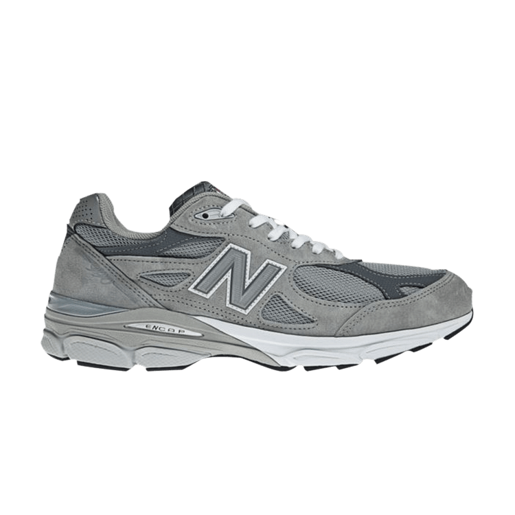 New Balance 990v3 Made in USA 4E Wide'Grey White' — Grey/White