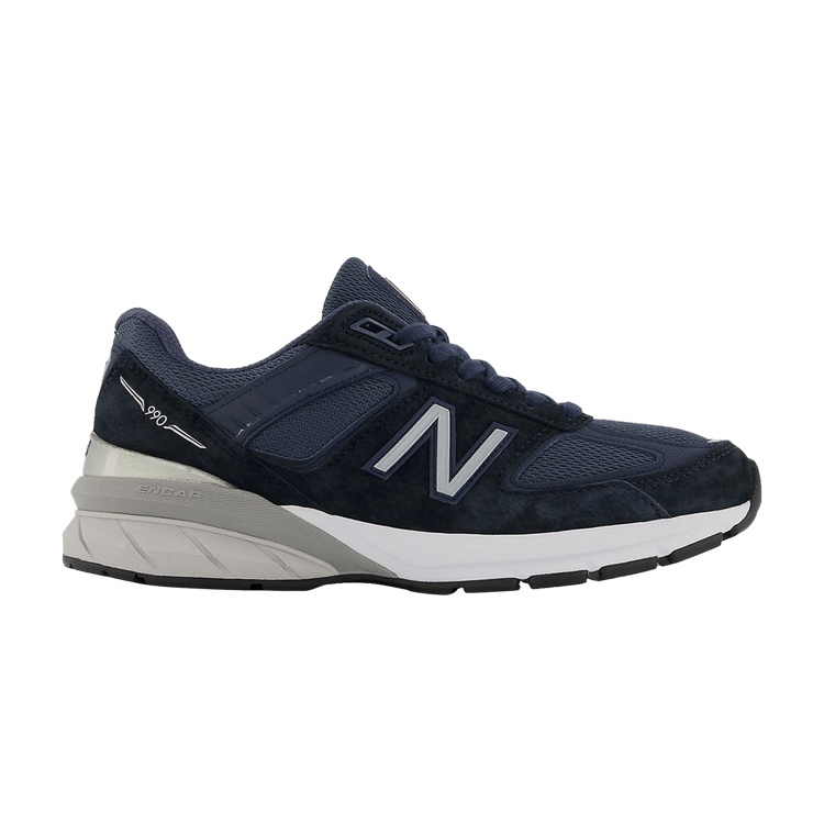 New Balance 990v5 Made In USA 4E Wide 'Navy' — Navy/Silver