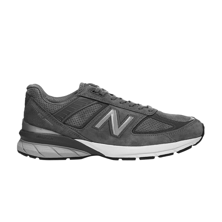 New Balance 990v5 Made in USA 'Grey Day Pack' — Grey/White