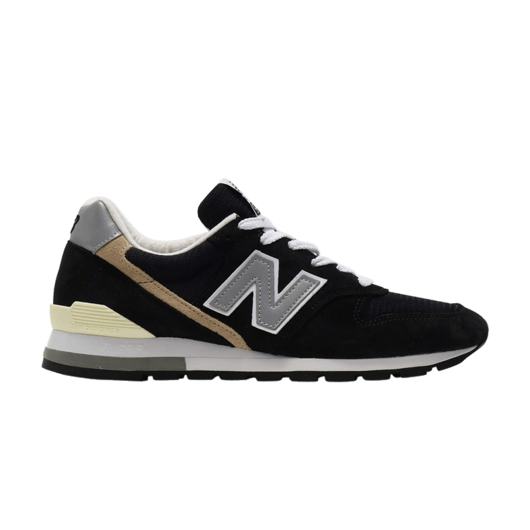 New Balance 996 Made in USA 'Black' — Black/Grey