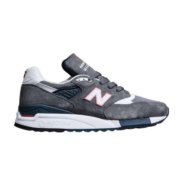 New Balance 998 Classic 'Grey Navy White' — Grey/Navy-White