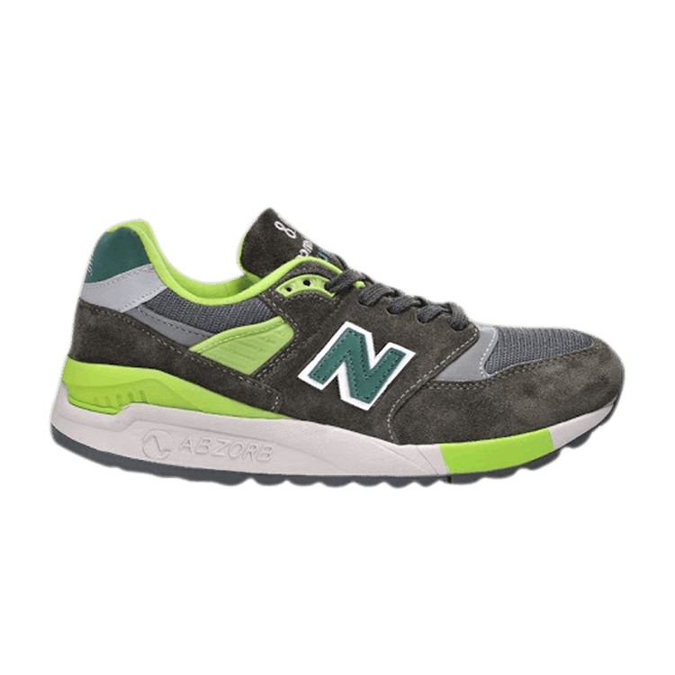 J. Crew x New Balance 998 Made in USA 'Midori Grey' — Midori Grey/Green