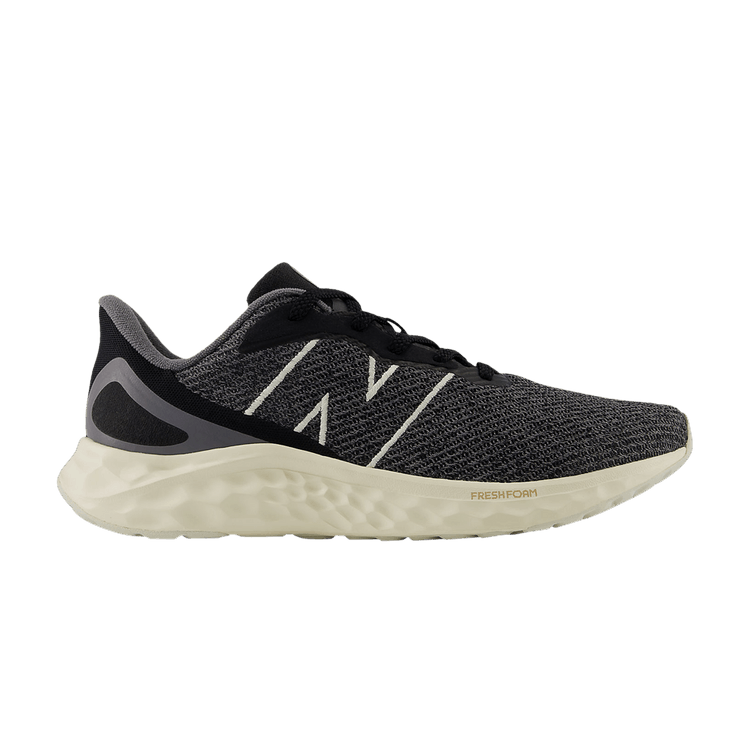 New Balance Fresh Foam Arishi v4 'Black Angora' — Black/Castlerock/Angora