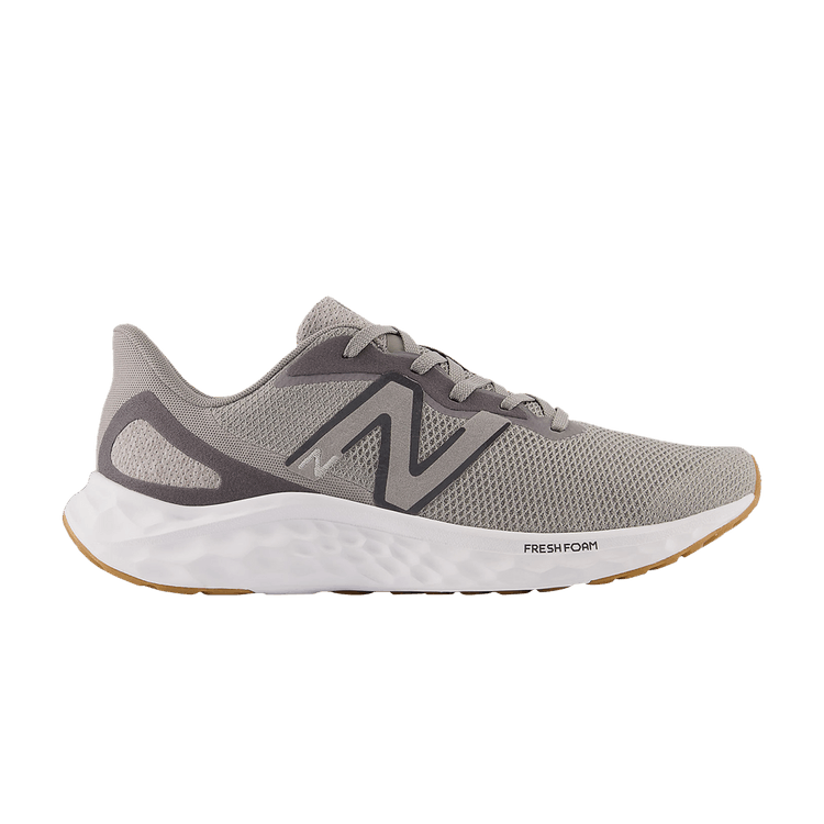 New Balance Fresh Foam Arishi v4 2E Wide 'Marblehead Gum' — Marblehead/Castlerock/Silver Metallic