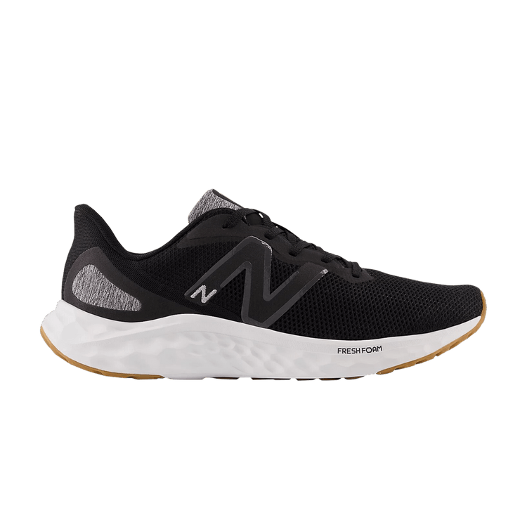 New Balance Fresh Foam Arishi v4 4E Wide 'Black Silver Gum' — Black/Silver Metallic/Gum
