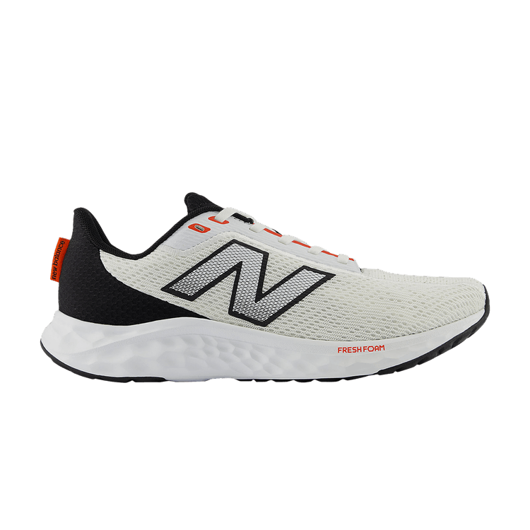 New Balance Fresh Foam Arishi v4 4E Wide 'White Black Neo Flame' — White/Black/Neo Flame