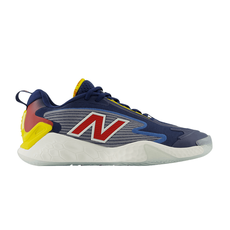 New Balance Fresh Foam X CT-Rally 2E Wide 'Navy True Red' — Navy/True Red/Ginger Lemon