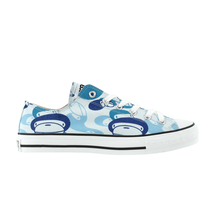 BAPE Apesta FS-010 Low 'Blue Camo' — Blue Camo