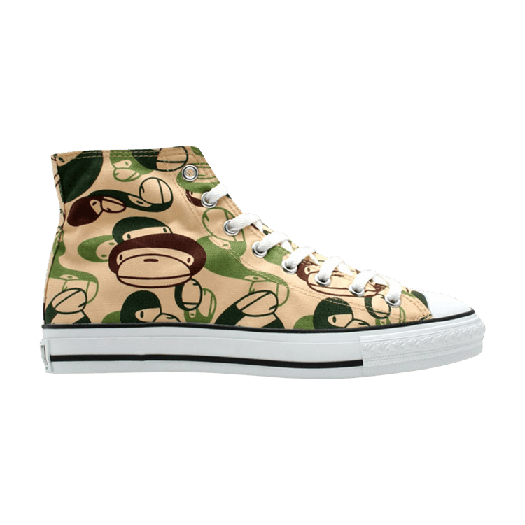 BAPE Apesta FS-010 Low 'Green Camo' — Green Camo