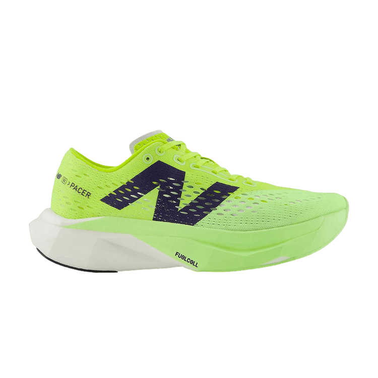 New Balance FuelCell SuperComp Pacer V2 'Alkaline Green' — ALKALINE GREEN / WHITE / BOYSENBERRY