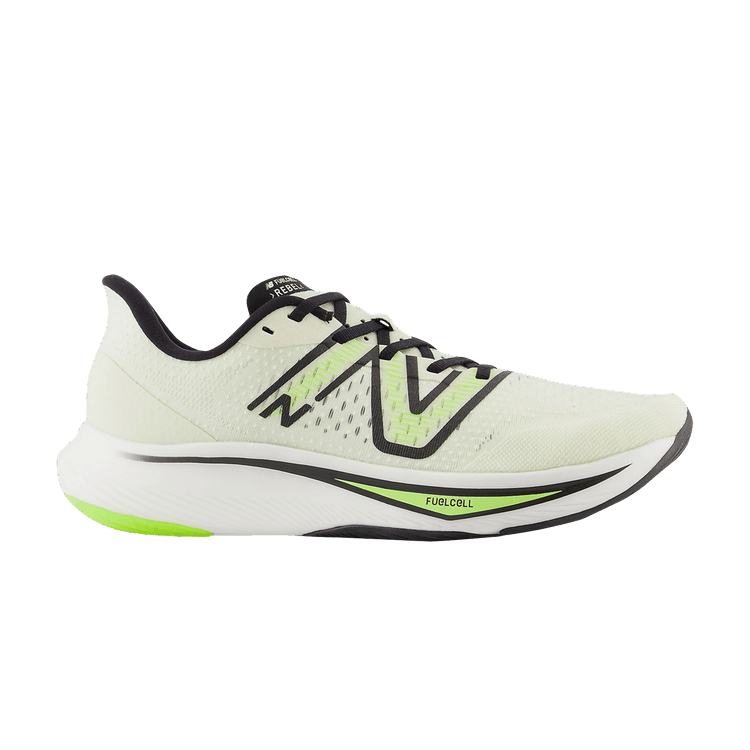 New Balance FuelCell Rebel v3 'Pistachio Butter Black' — Pistachio Butter/Thirty Watt/Black