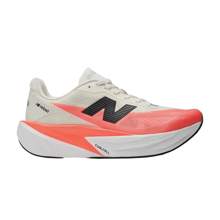 New Balance Fuelcell Rebel V5 Wide 'Urgent Red White' — Urgent Red/White