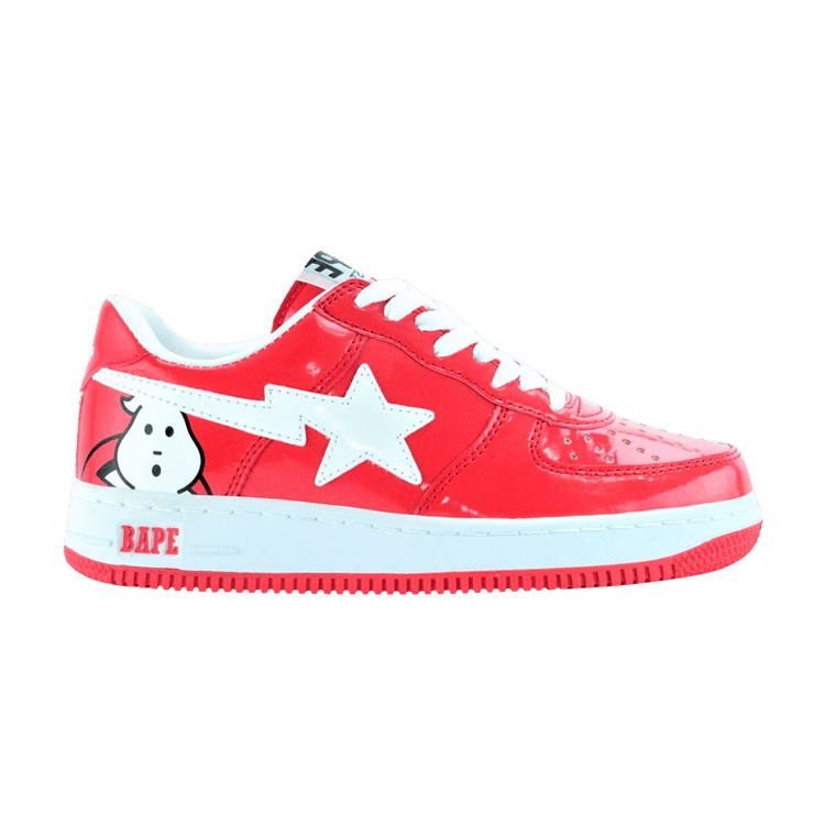 Ghostbusters x Bapesta Low 'Red' — Red/White