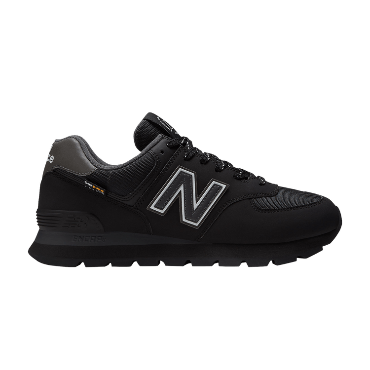 New Balance 574 Rugged 'Black' — Black