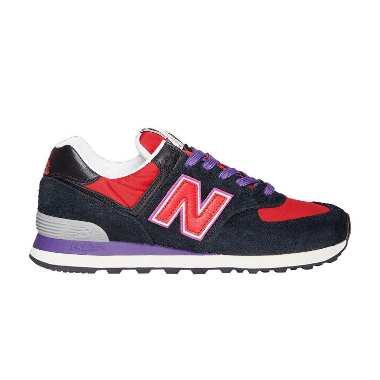 Stray Rats x New Balance 574 'Black Red' — Black Red