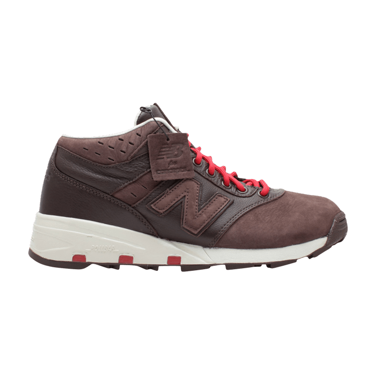 New Balance Concepts x 875 Boston Freedom Trail 'Brown' Sample — Brown/Sail/Red